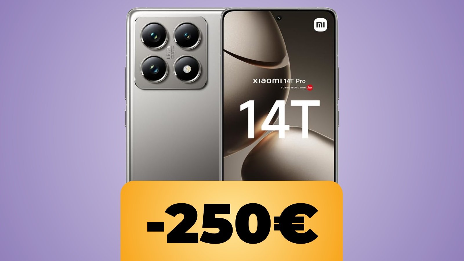 Xiaomi 14T Pro e lo sconto di 250€