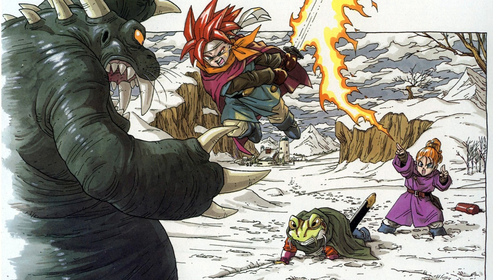 La copertina di Chrono Trigger