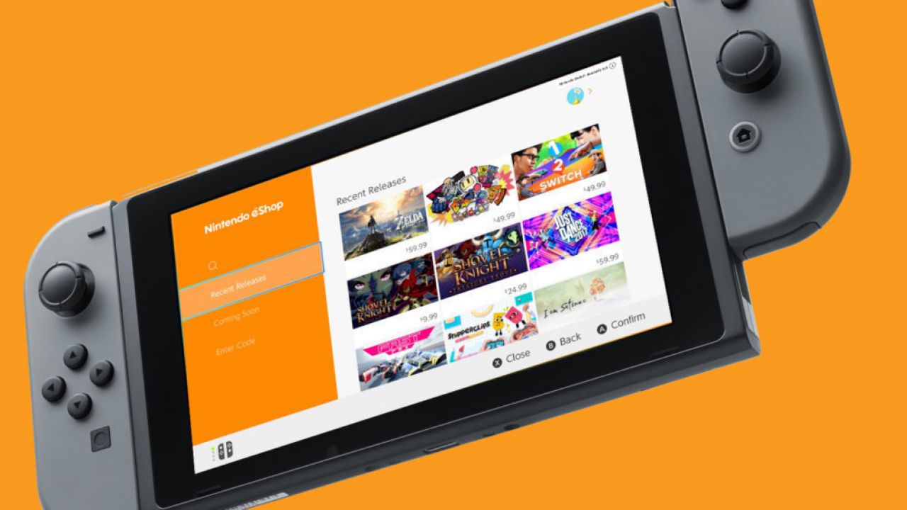 Nintendo eShop su Switch