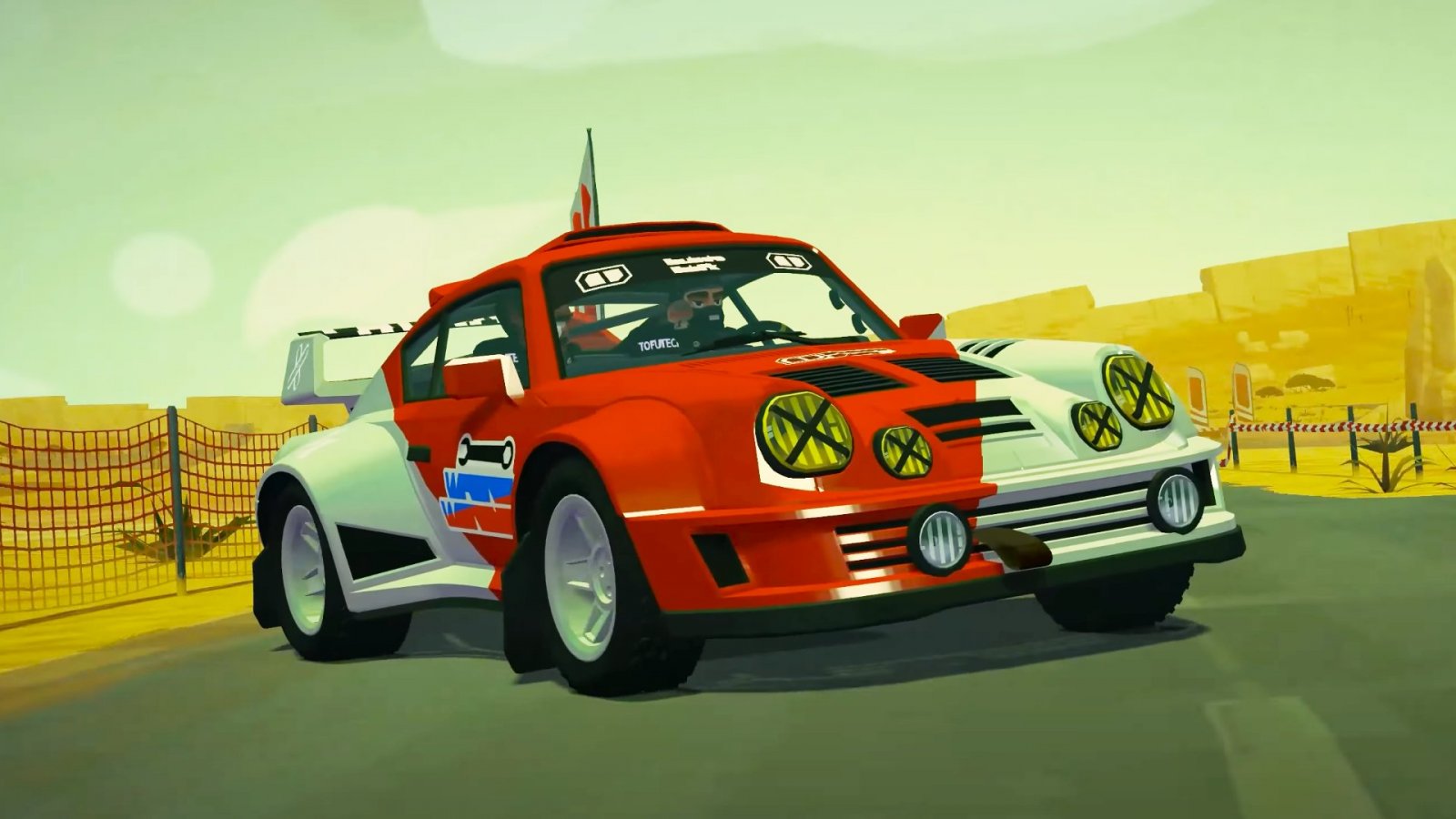 Una delle vetture di #DRIVE Rally