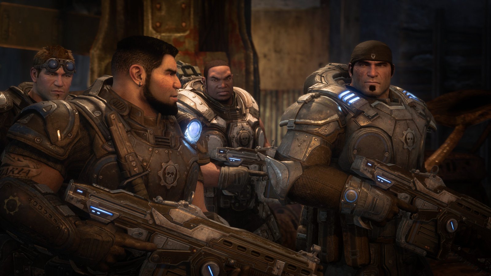 I protagonisti di Gears of War: Reloaded