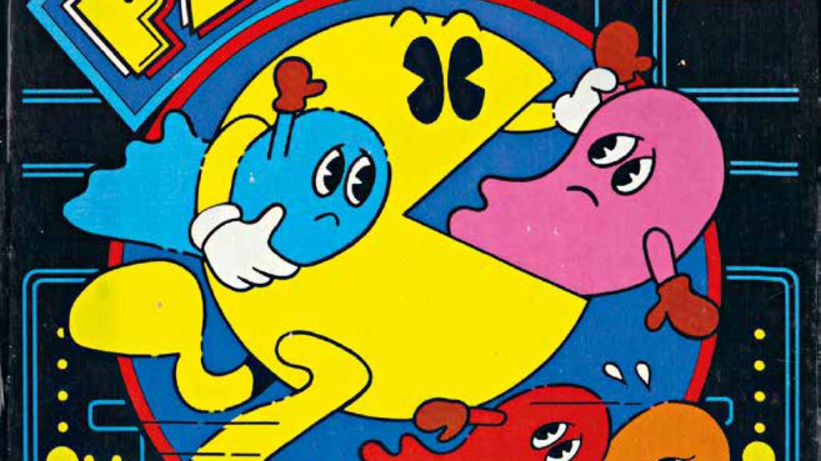 Pac-Man che mangia dei fantasmi