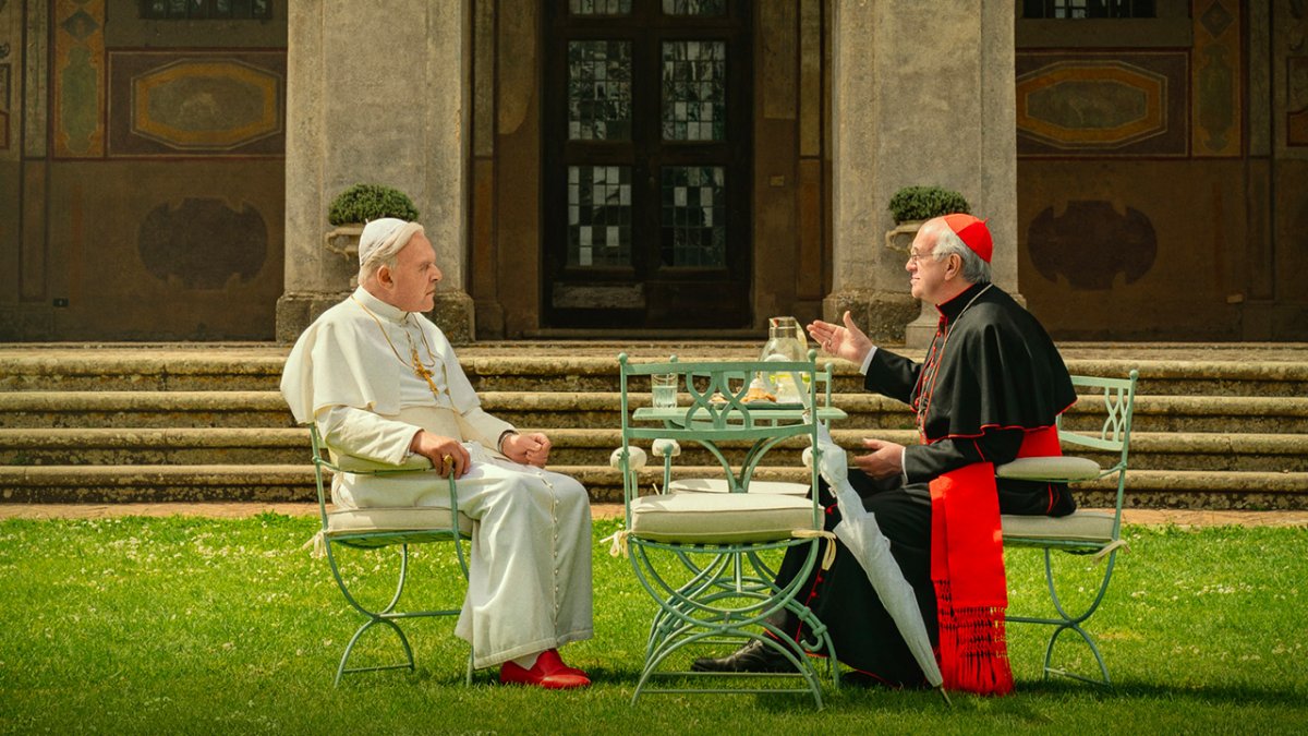 Netflix'te en çok görüntülenen filmler ve TV dizileri arasında, bariz nedenlerle iki Popes de var