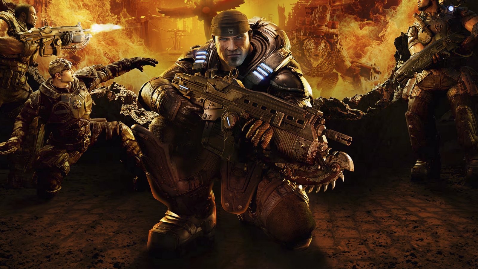 Il protagonista di Gears of War: Reloaded