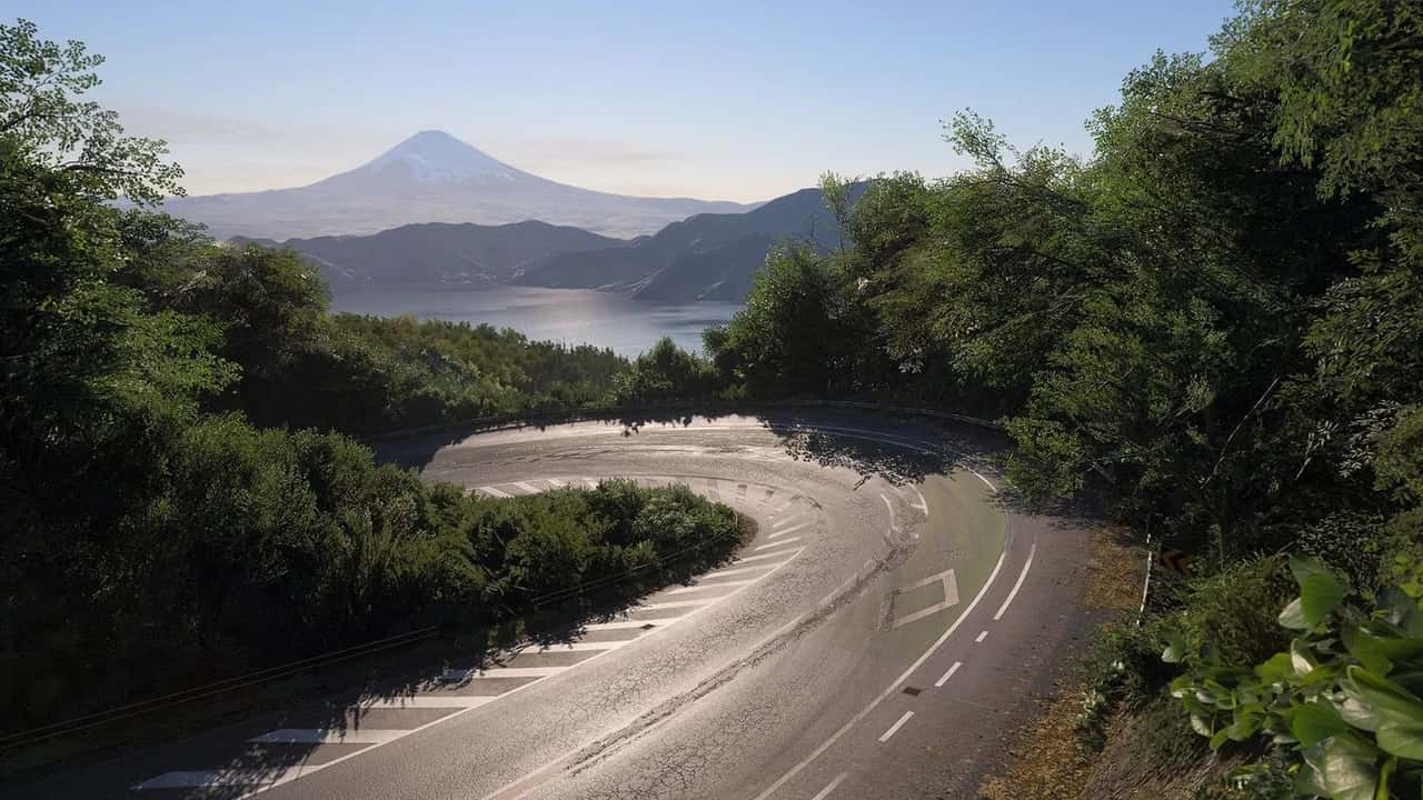 Uno scorcio di Fujimi Kaido in Forza Motorsport