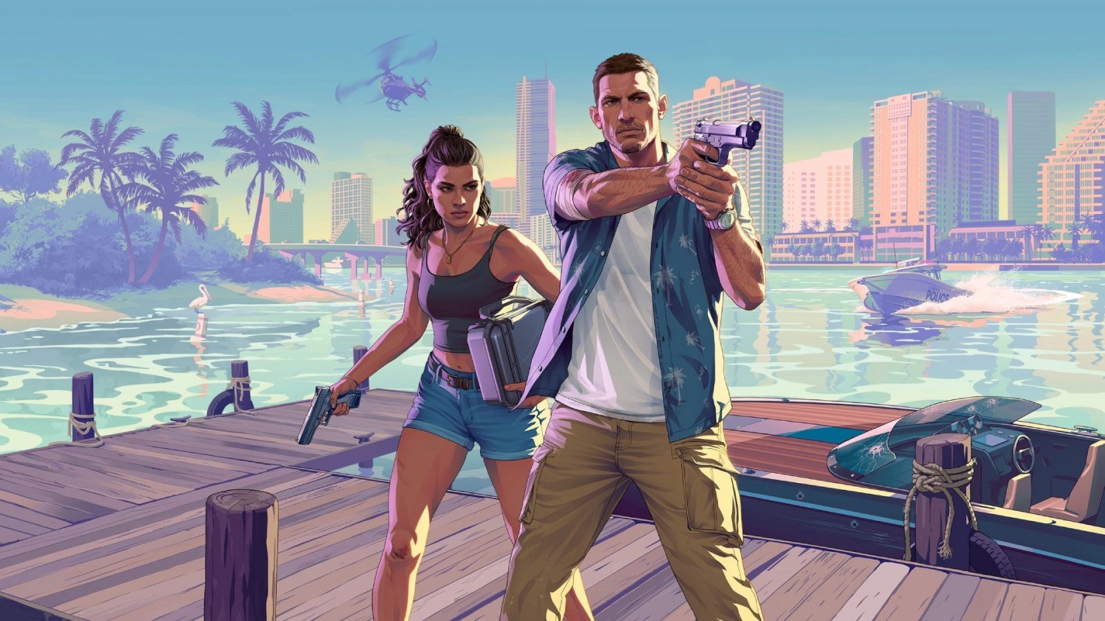 Un'illustrazione di GTA 6
