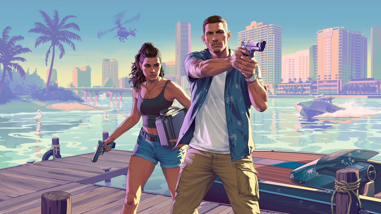 GTA 6 si mostra finalmente con il secondo trailer ufficiale, pubblicato a sorpresa da Rockstar Games