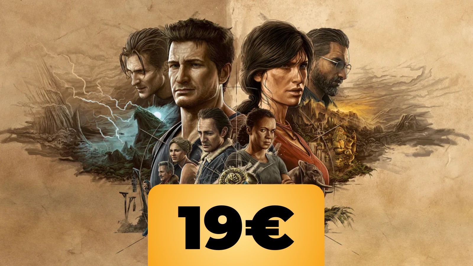 i personaggi di Uncharted: Raccolta L'eredità dei ladri e il prezzo di 19€