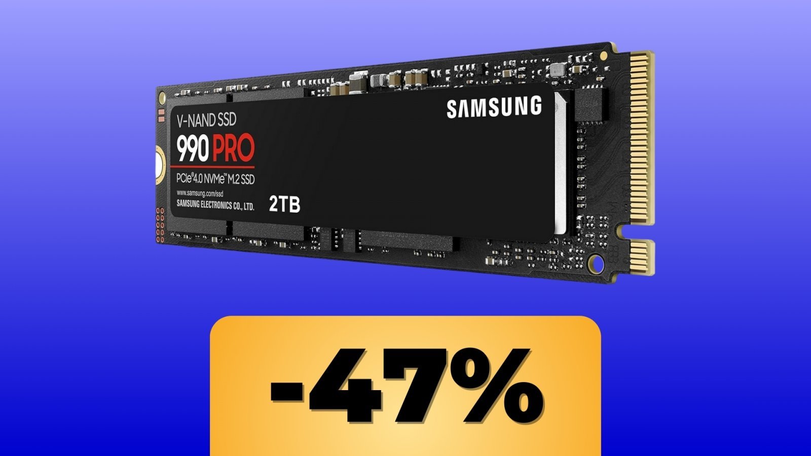 L'SSD e lo sconto su Amazon