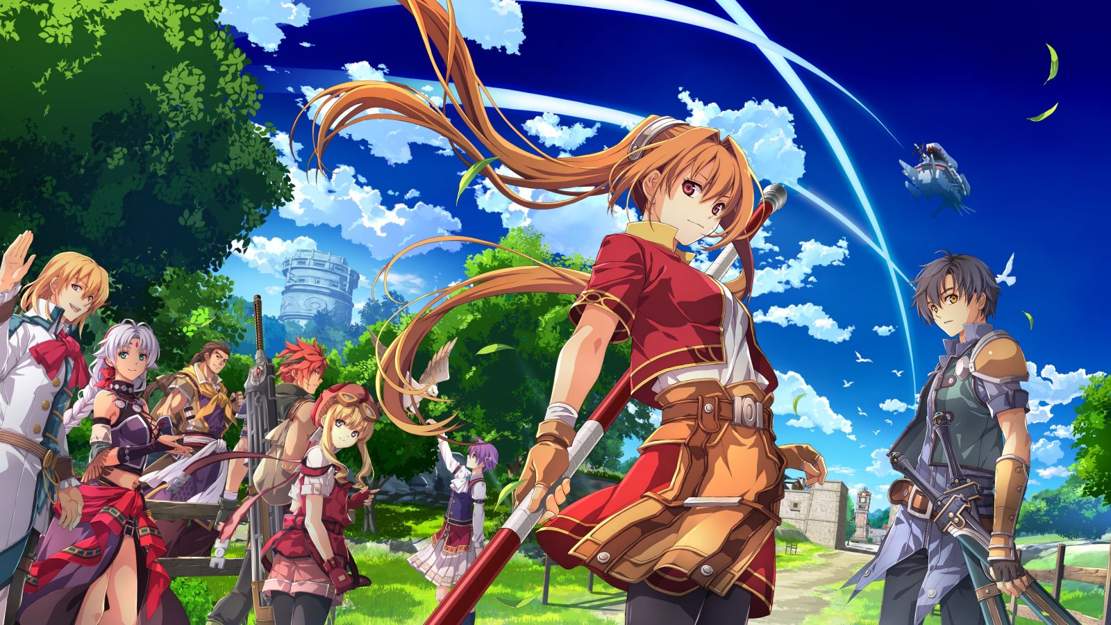 La key art di Trails in the Sky 1st Chapter