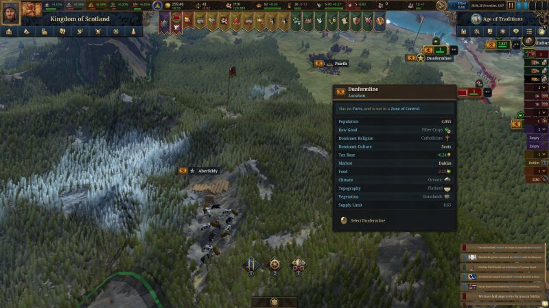 La mappa di gioco di Europa Universalis V da bidimensionale acquista man mano dettaglio e profondità più ci si avvicina con la telecamera La mappa di gioco di Europa Universalis V da bidimensionale acquista man mano dettaglio e profondità più ci si avvicina con la telecamera