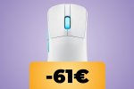 Il mouse ASUS ROG Harpe Ace Aim Lab Edition è in forte sconto su Amazon - Notizia