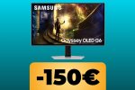 Il Monitor Gaming Odyssey OLED G6 da 1440p e 240 Hz è in sconto su Amazon - Notizia