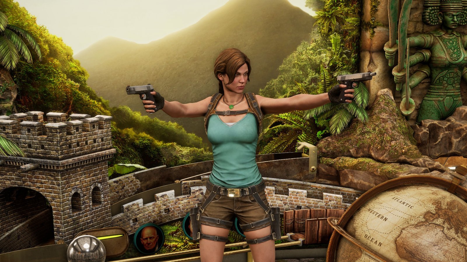 Lara Croft nel flipper di Pinball FX