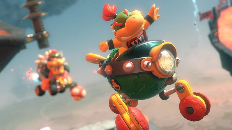 Tutto lo splendore di Bowser Jr. nella Fortezza Volante Tutto lo splendore di Bowser Jr. nella Fortezza Volante