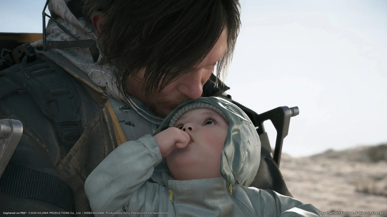 Uno scatto da Death Stranding 2: On the Beach