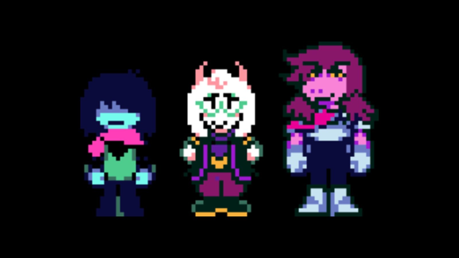 I personaggi di Deltarune