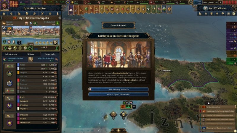 Un evento inatteso in Europa Universalis V Un evento inatteso in Europa Universalis V