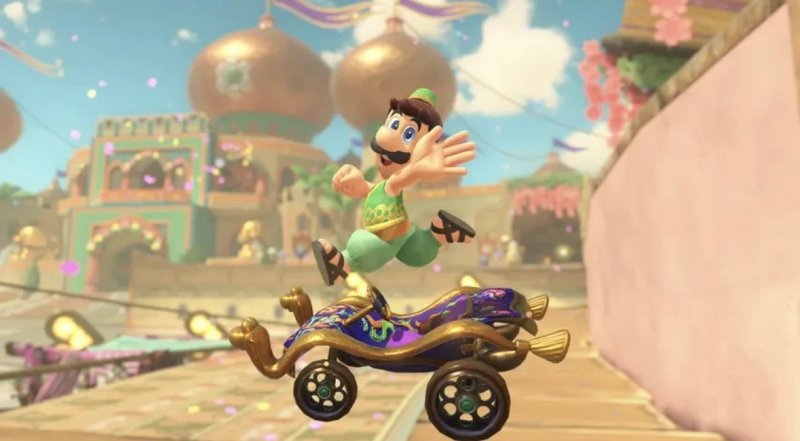 Luigi versione Aladino nel Bazar di Tipo Timido Luigi versione Aladino nel Bazar di Tipo Timido