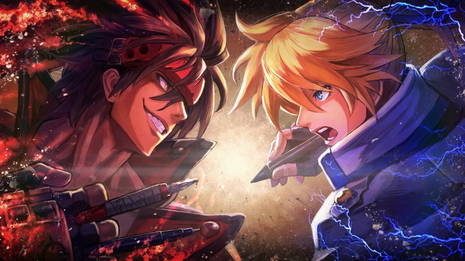 Due dei personaggi di Guilty Gear