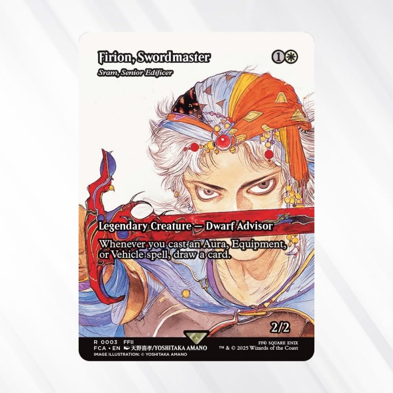 Sram con l'artwork di Firion