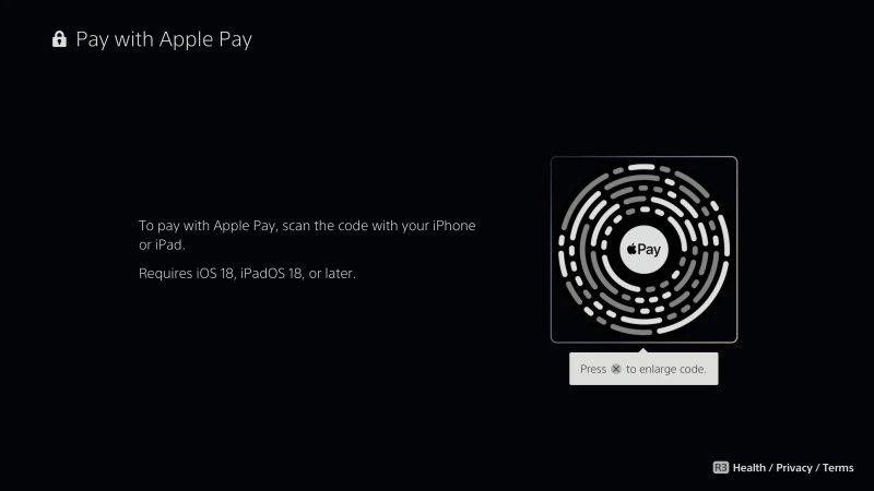 Apple Pay arriva su PlayStation 5 Apple Pay arriva su PlayStation 5