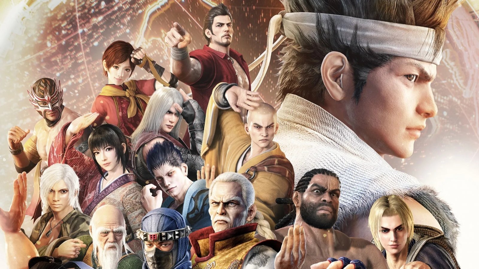 Virtua Fighter 5 R.E.V.O. in una keyart ufficiale