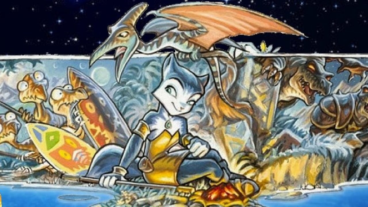 La copertina di Dinosaur Planet