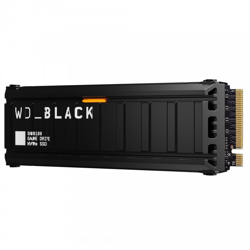 L'SSD WD_BLACK SN8100 NVMe PCIe Gen 5.0 con dissipatore