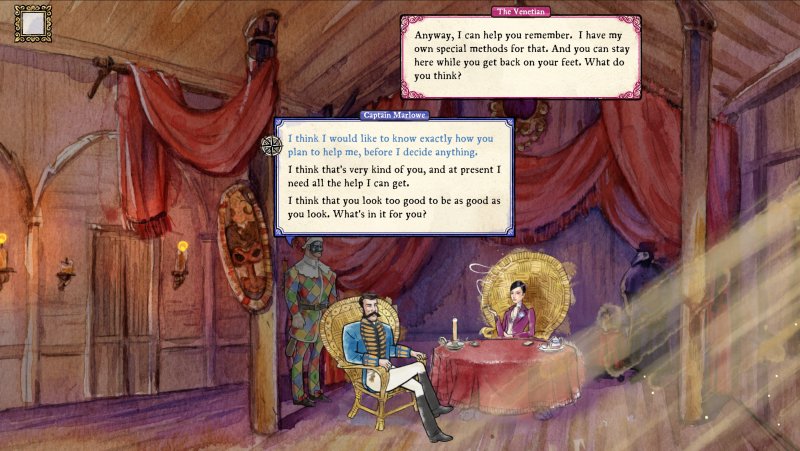 The Island of Crossed Destiniesè un Pentiment-like