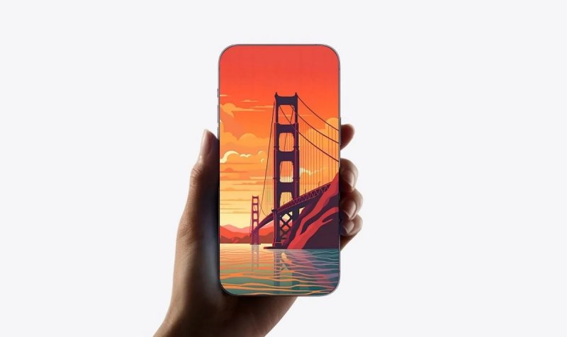 iPhone senza cornici (immagine puramente indicativa)