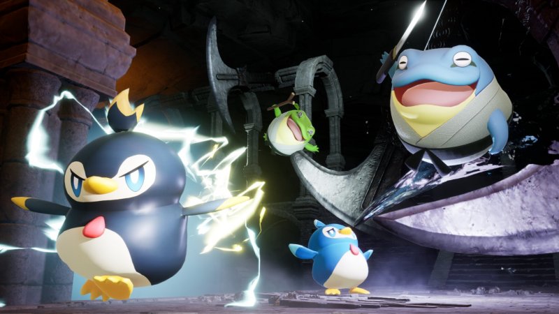 Uno scatto dal crossover tra Palworld e Terraria Uno scatto dal crossover tra Palworld e Terraria