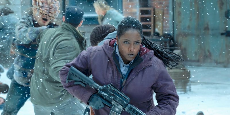 Anche Maria, la moglie di Tommy, si distingue in positivo durante l'assalto degli infetti a Jackson