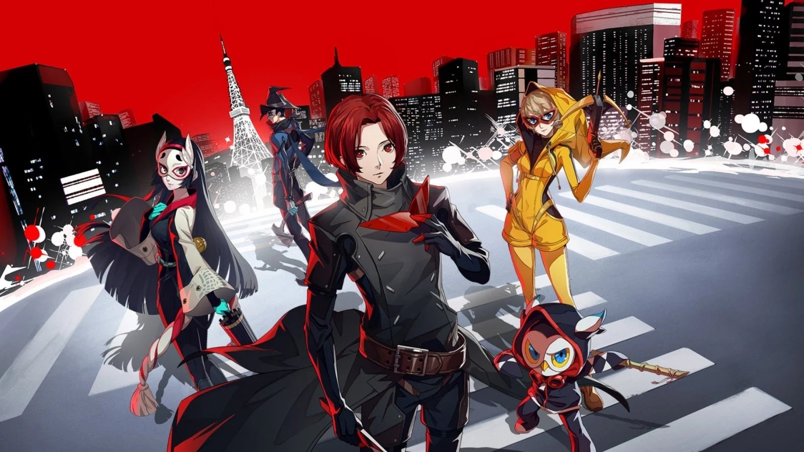 Persona 5: The Pantom X in un'illustrazione principale