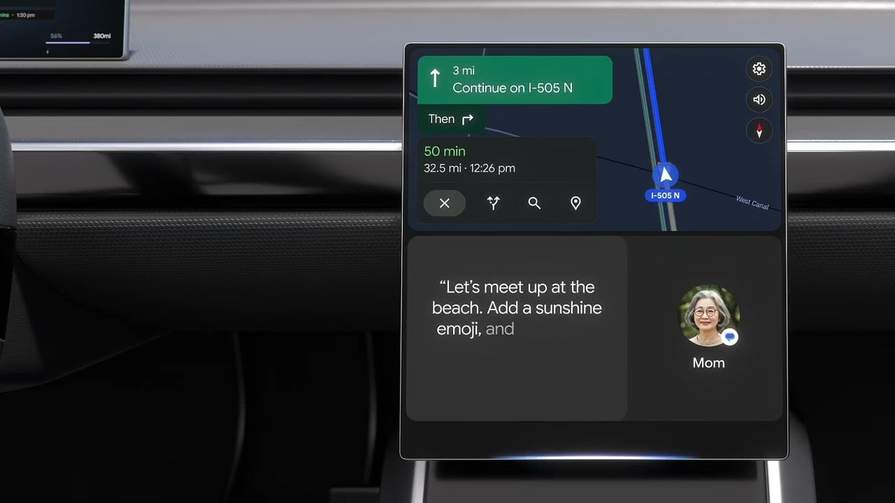 Android Auto con Gemini