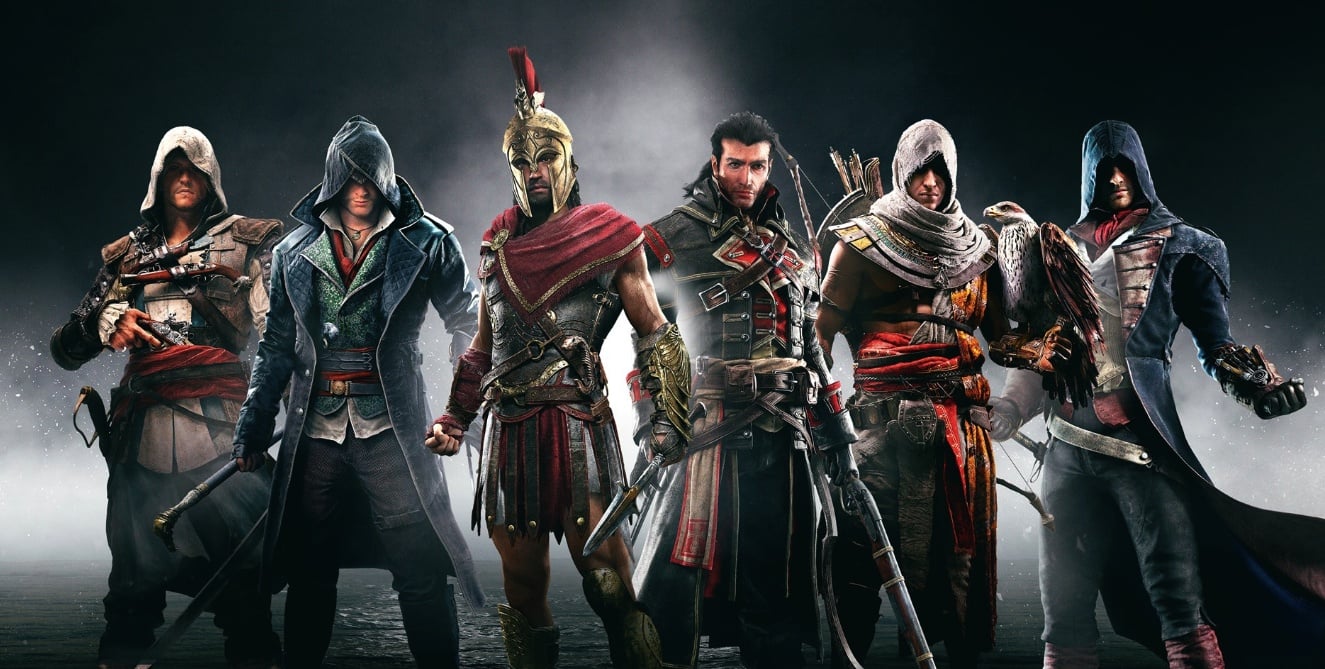 Vari personaggi di Assassin's Creed