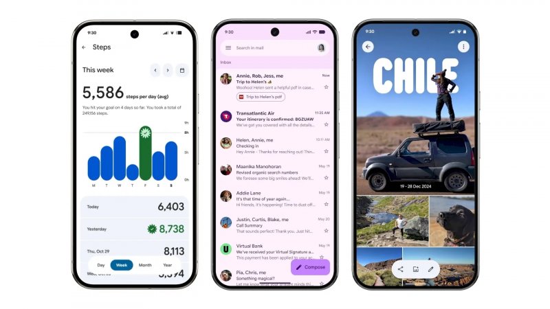 Le app Google con Material 3 Expressive