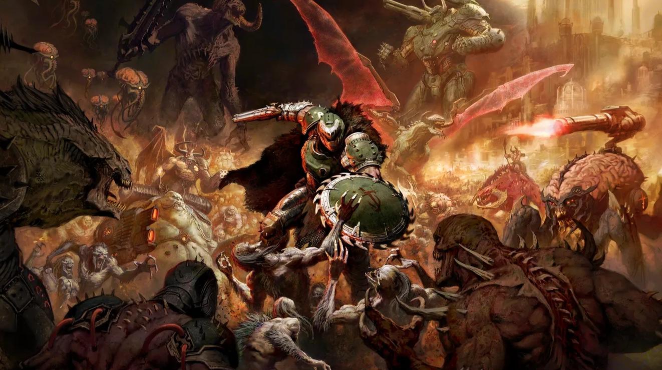Artwork di DOOM: The Dark Ages