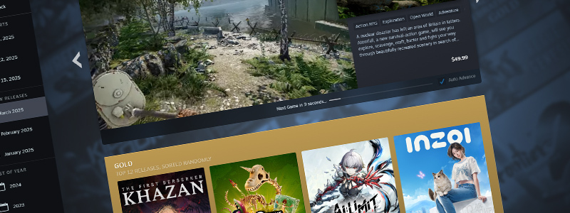 Le novità introdotte in Steam