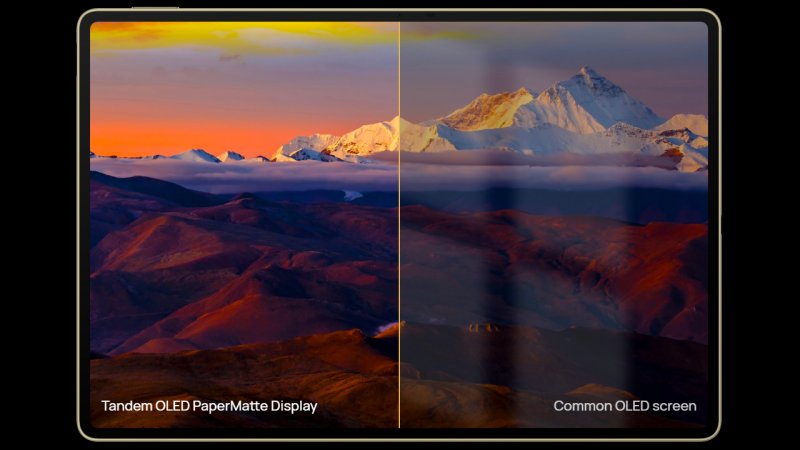 Un display tandem OLED messo a confronto con un display tradizionale