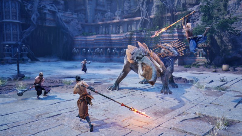 Un combattimento con una strana creatura