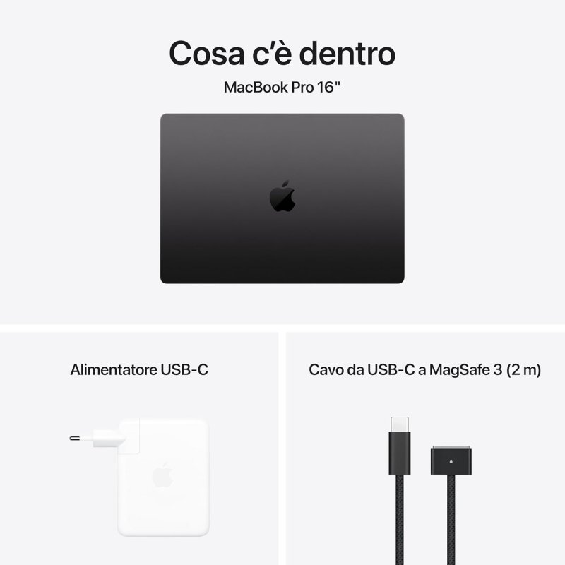 I contenuti dell'Apple MacBook Pro I contenuti dell'Apple MacBook Pro