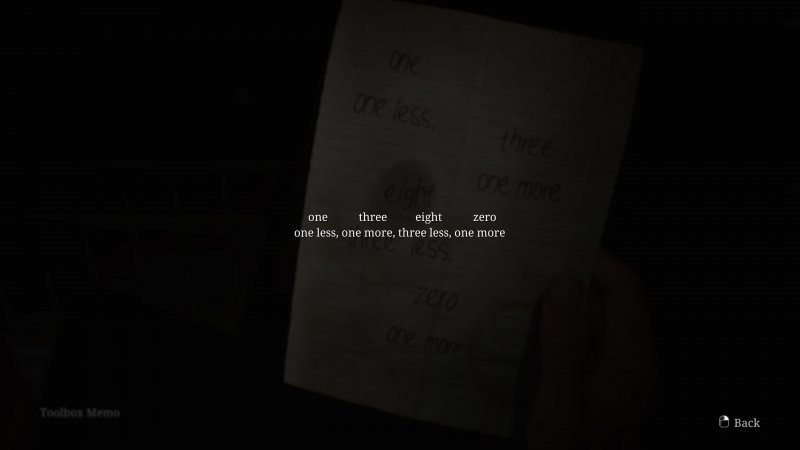 Nel Silent Hill 2 di Bloober Team non è immediato capire che questo documento si riferisce al codice di System Shock