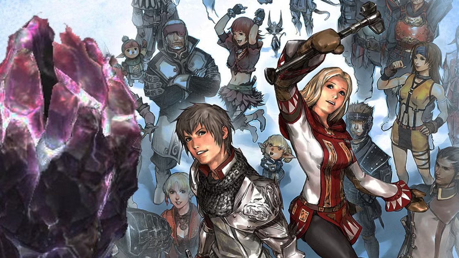Un artwork di Final Fantasy 11