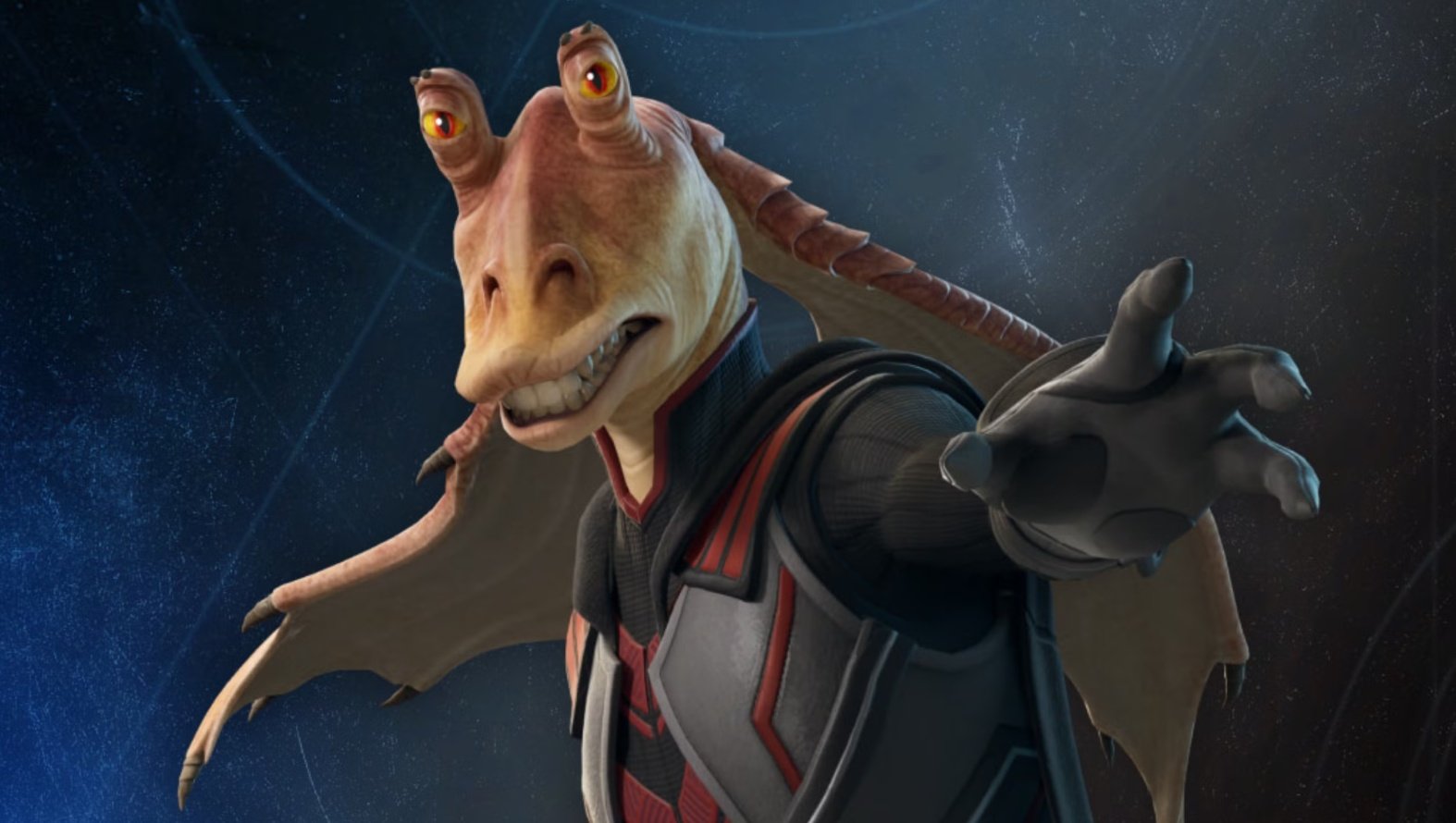 Darth Jar Jar da Star Wars e Fortnite