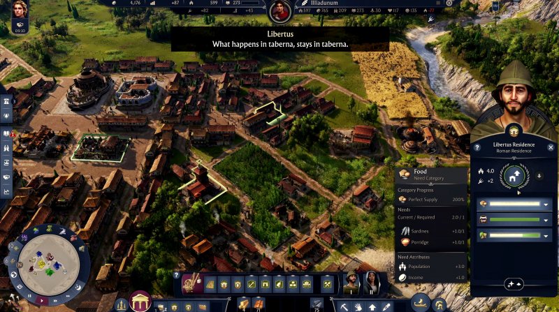 Anno 117: Pax Romana è davvero molto bello da vedere come da ascoltare