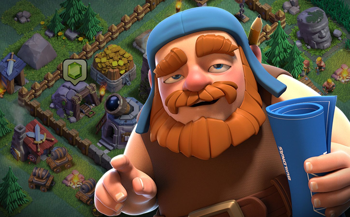 Un personaggio di Clash of Clans