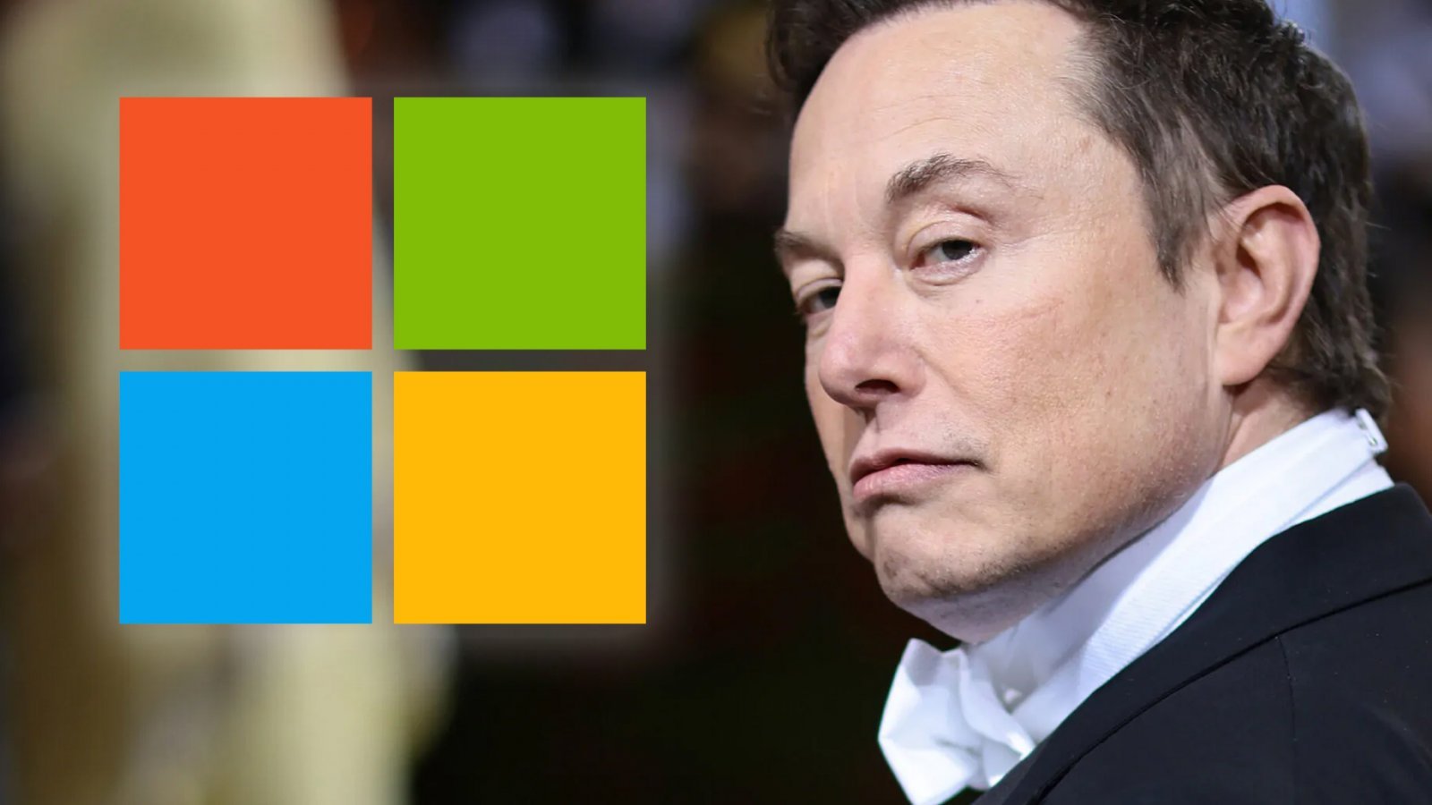 Elon Musk con Microsoft