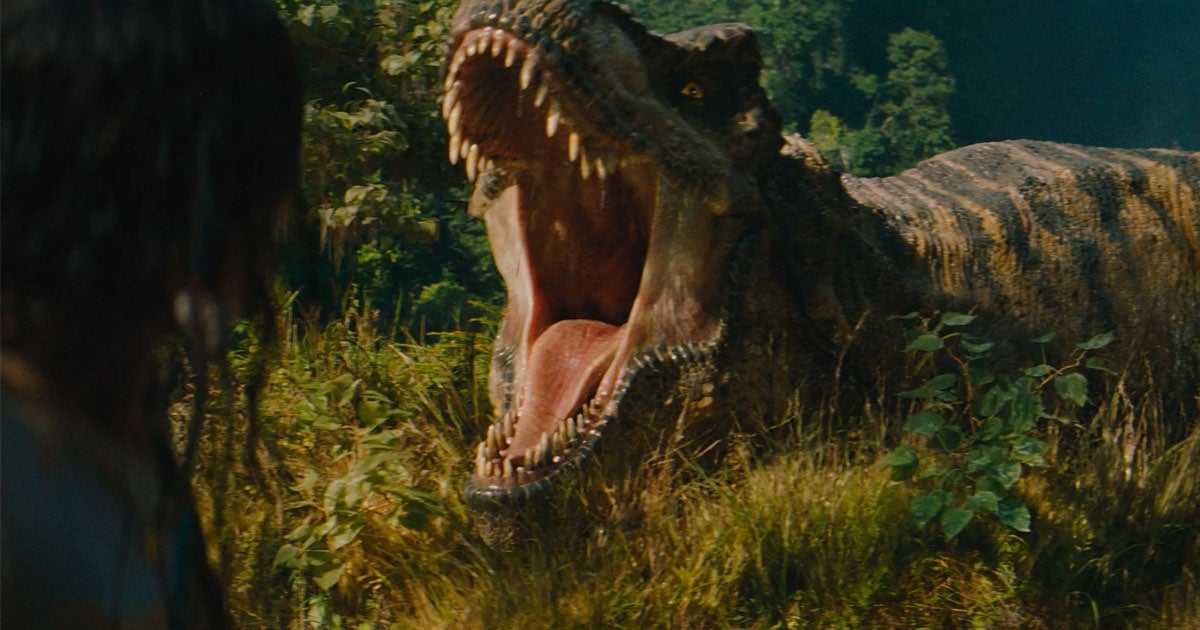 Una scena di Jurassic World: La Rinascita