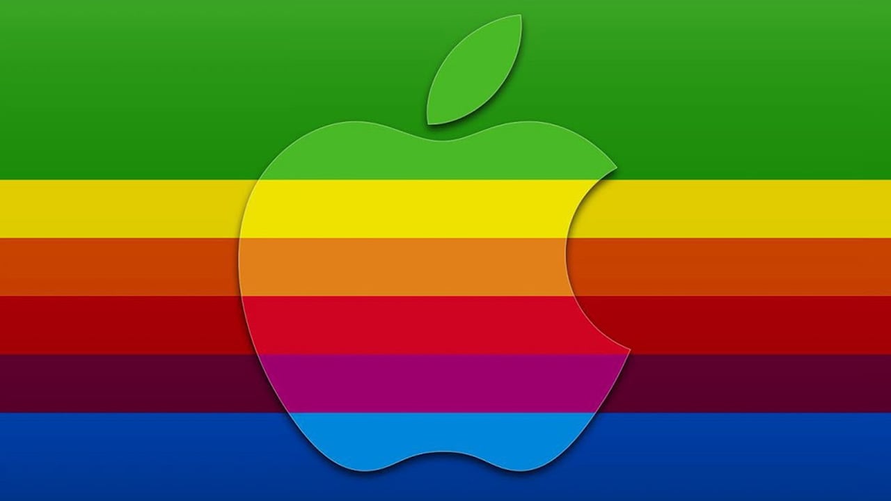 Logo Apple arcobaleno
